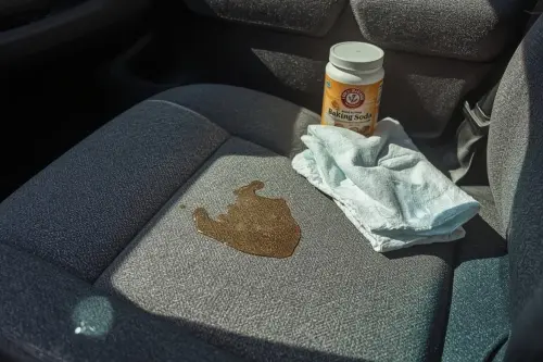 How to Clean Grease Stains from Cloth Car Seats Without Spreading Them