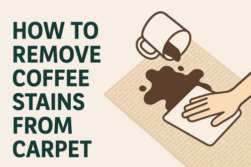 How to remove coffee stains from carpet