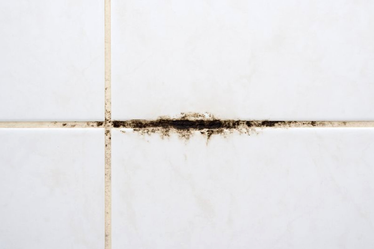 How to remove mold from bathroom grout